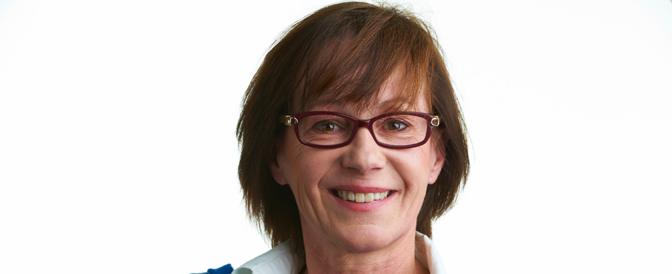 Frau mit Brille