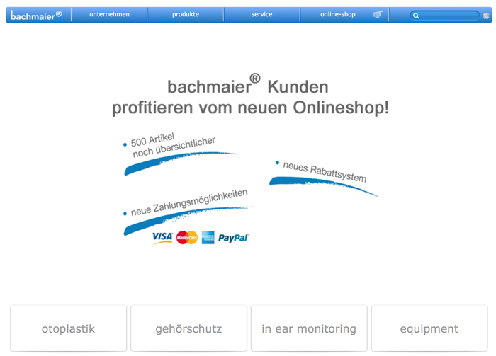 bachmaier online Shop