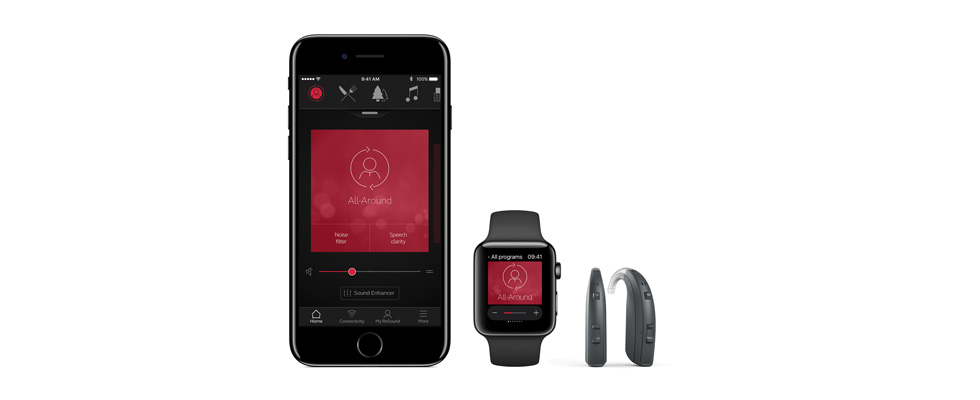 ReSoundRSReSound Smart 3D appAppleiPhone 7All-AroundWatchLine-upLine up