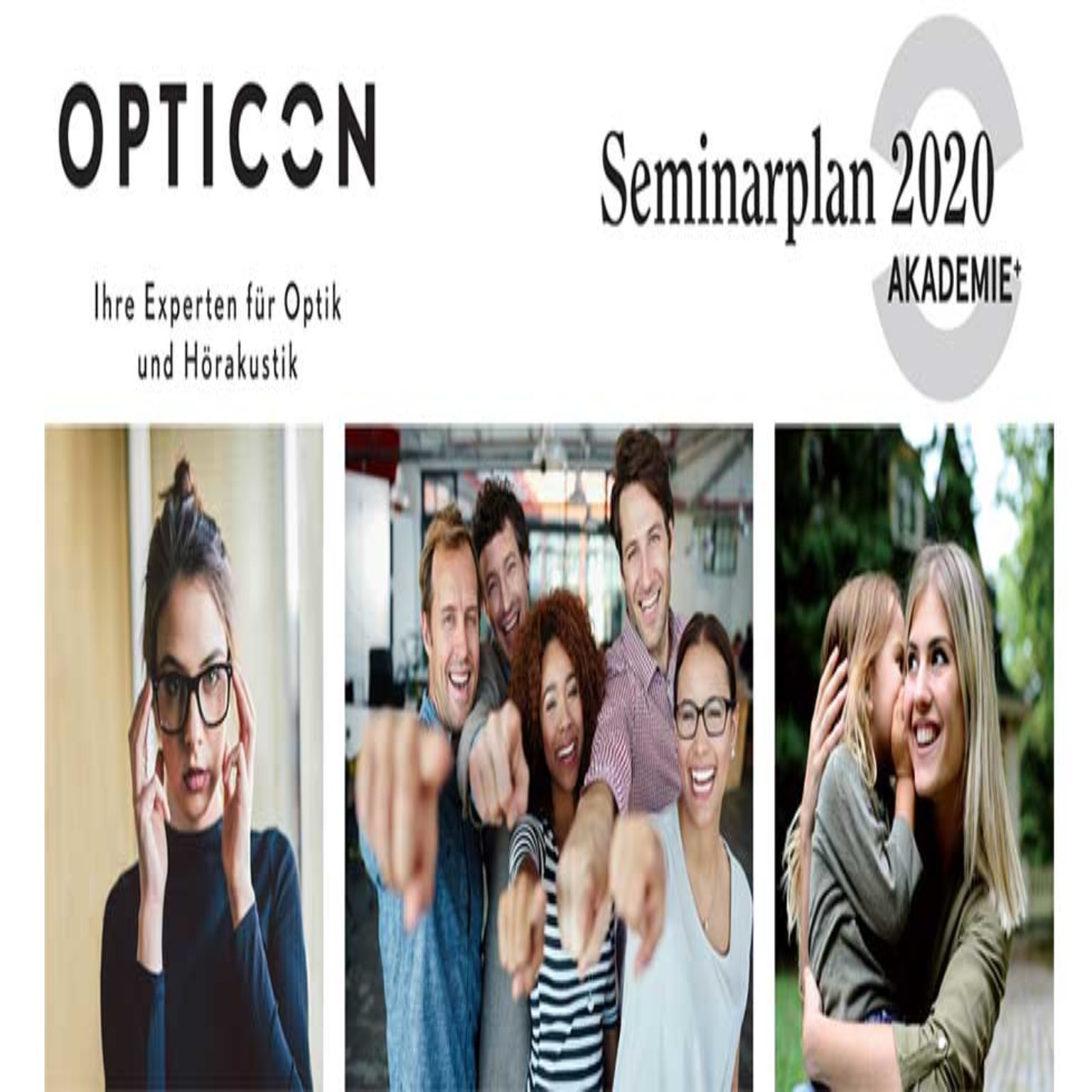 Neuer Opticon Seminarplan: erstes Halbjahr 2020