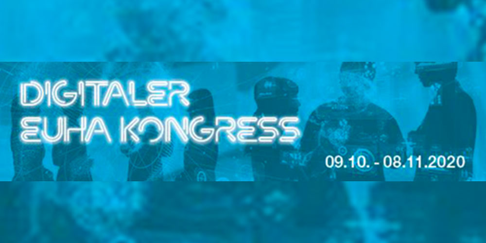 Digitaler EUHA-Kongress 2020 startet am 09. Oktober 2020