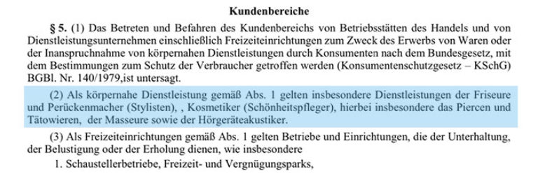 COVID-19-Notmaßnahmenverordnung Hörakustiker 1