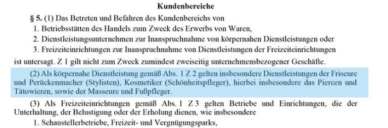 COVID-19-Notmaßnahmenverordnung Hörakustiker 2