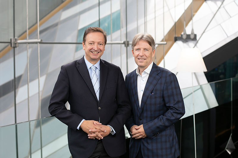 Harald Belyus und Walter Gutstein