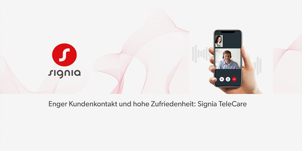 Engerer Kundenkontakt dank Signia TeleCare