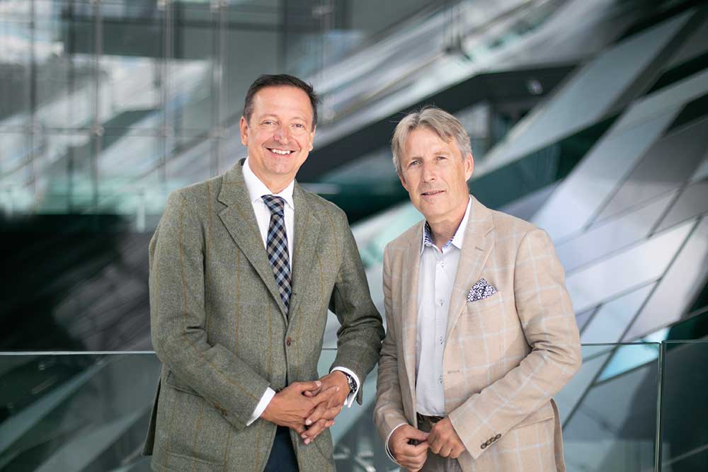 OHI UPDATE 2024: Harald Belyus und Walter Gutstein, Organisatioren der österreichischen Branchenveranstaltung