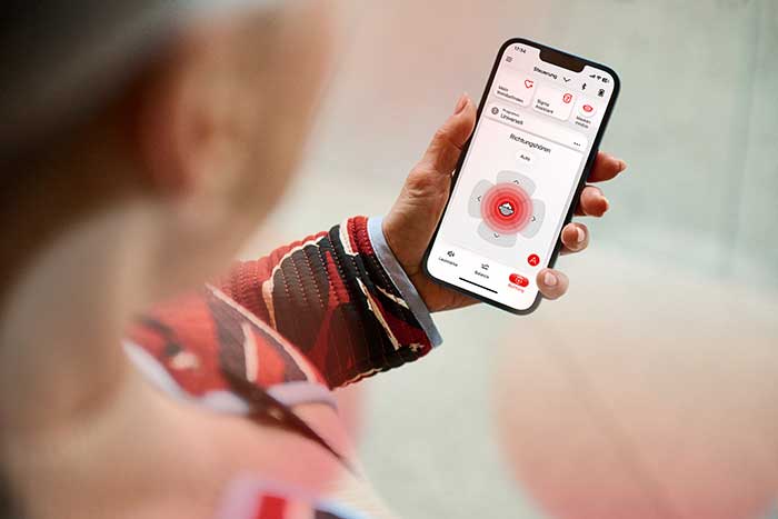 Aktivitätstracker in der Signia App