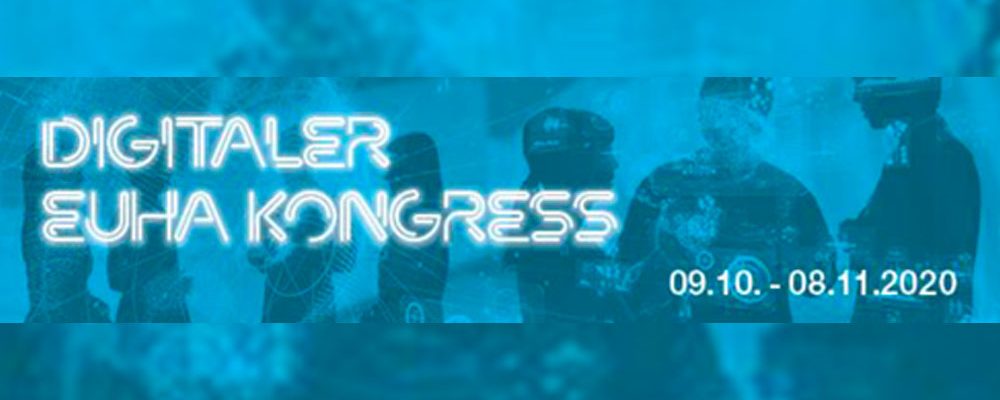 Digitaler EUHA-Kongress 2020 startet am 09. Oktober 2020
