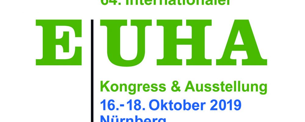 EUHA 2019 startet am 16.10.2019 in Nürnberg